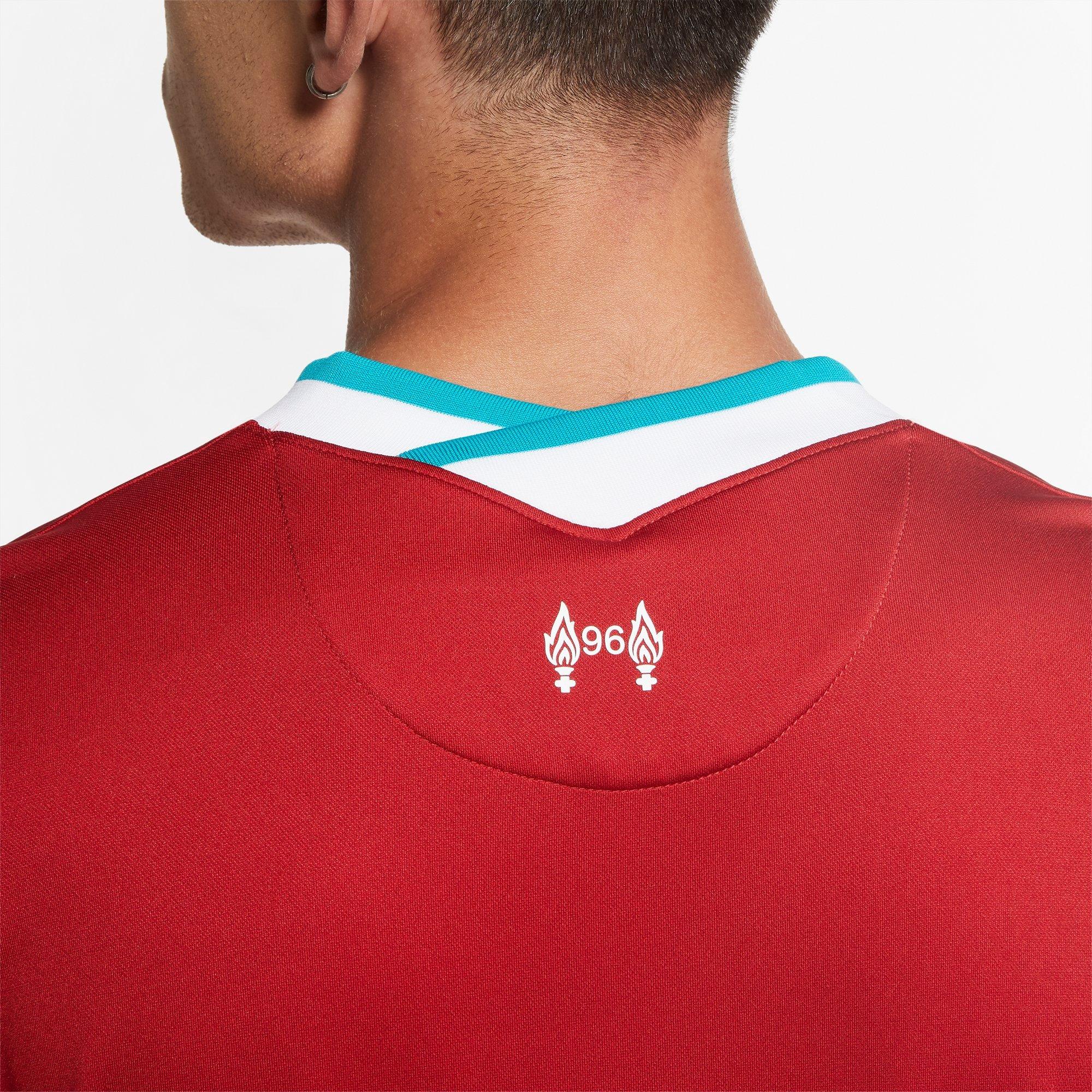 Men S Nike Liverpool Fc 2020 21 Stadium Home Soccer Jersey Finish Line