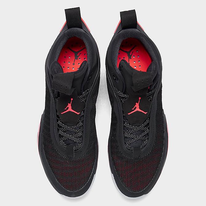 Back view of Air Jordan XXXVI Basketball Shoes in Black/Infrared 23 Click to zoom