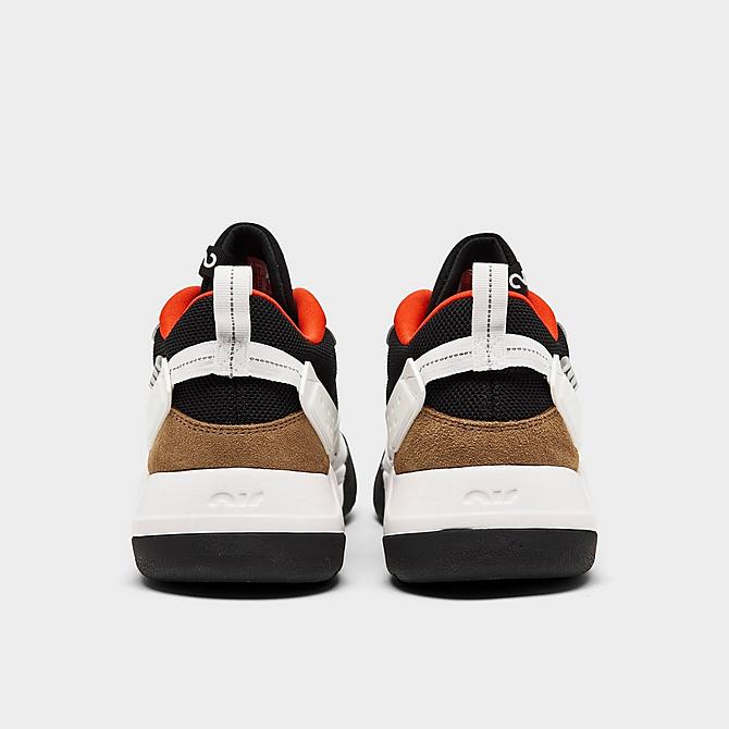 Left view of Jordan Air NFH Casual Shoes in Summit White/Chile Red/Archaeo Brown/Black Click to zoom