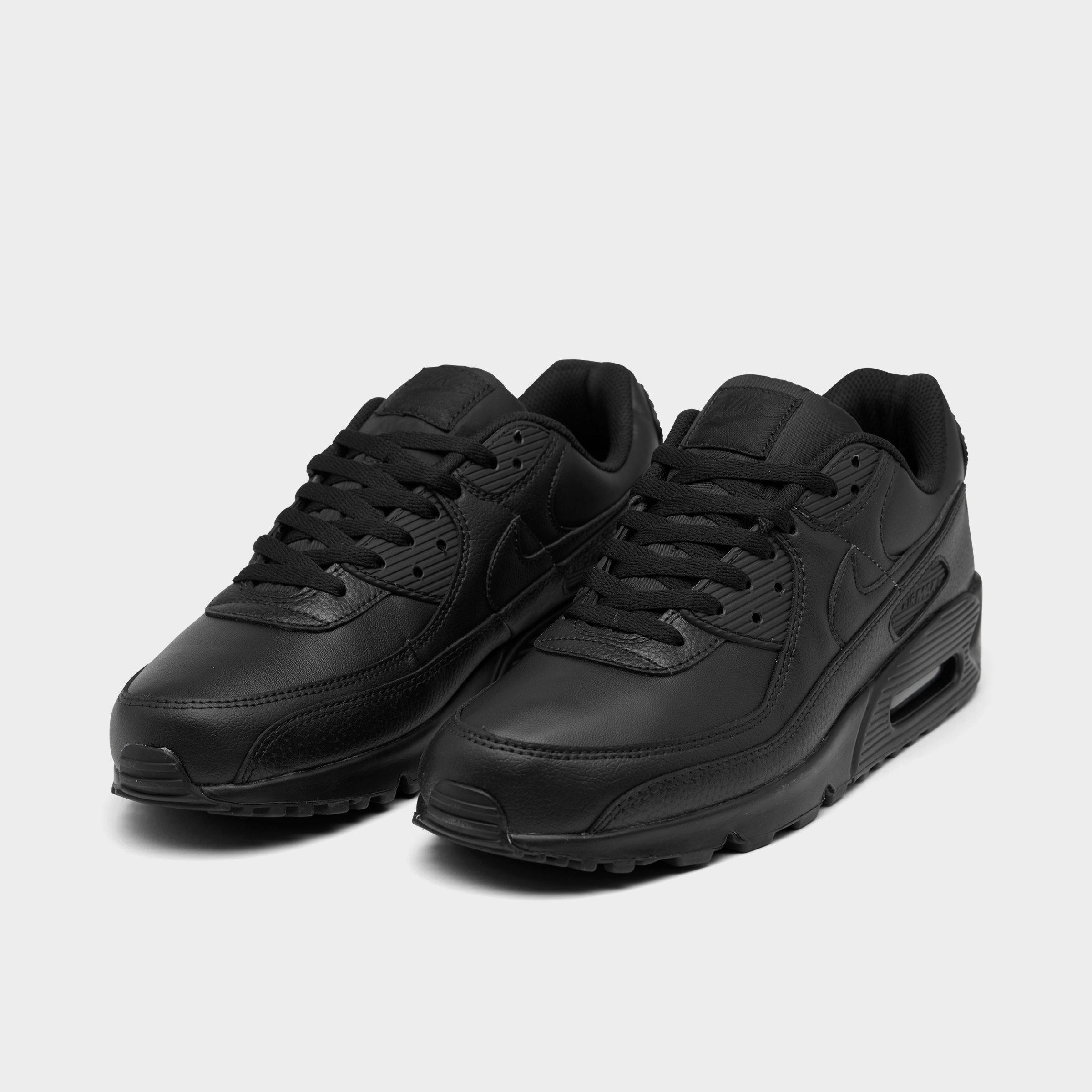 nike air max 90 black leather