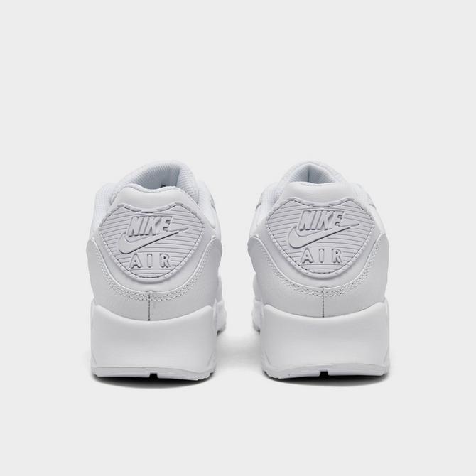 Mens white leather sale air max 90