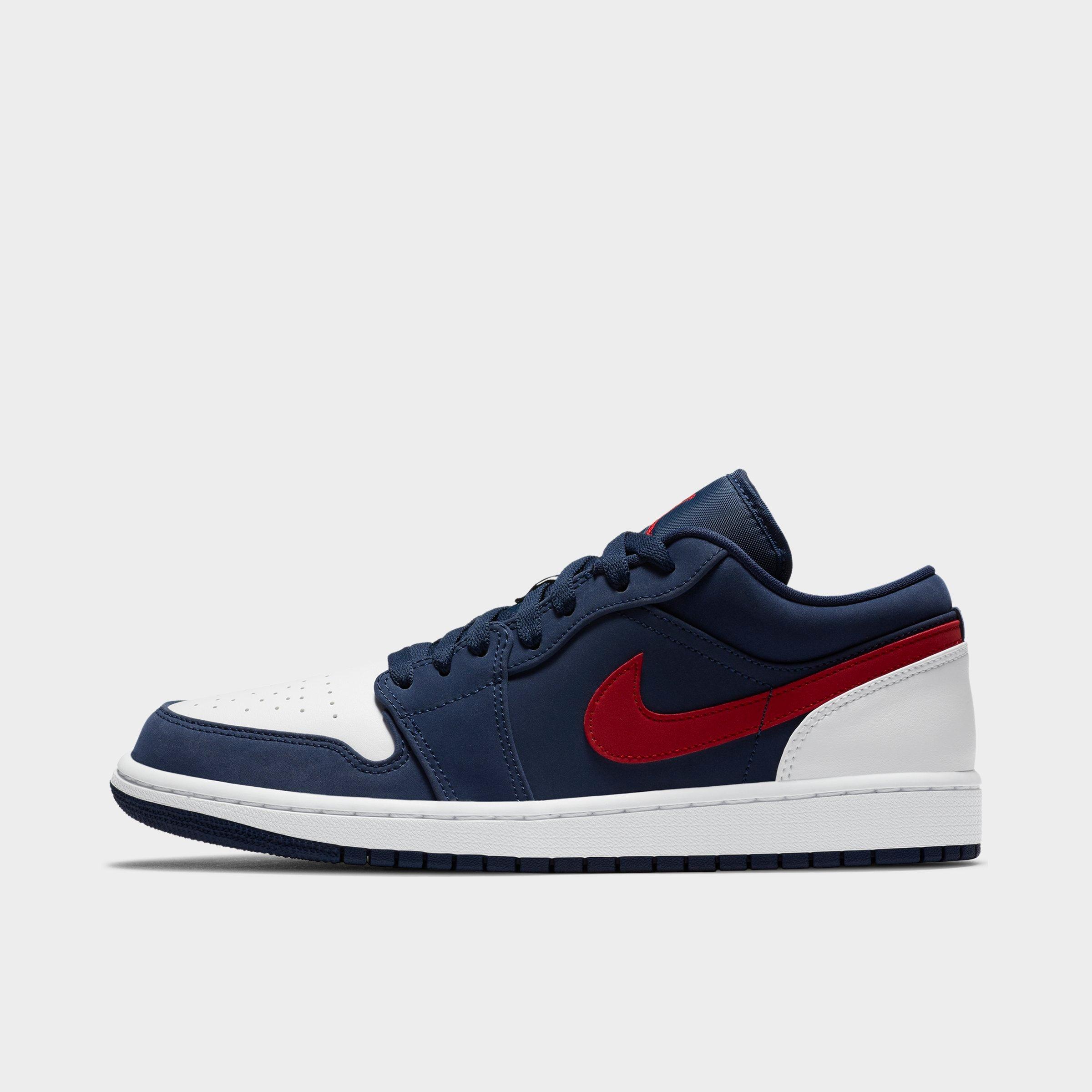 jordan retro 1 red white and blue