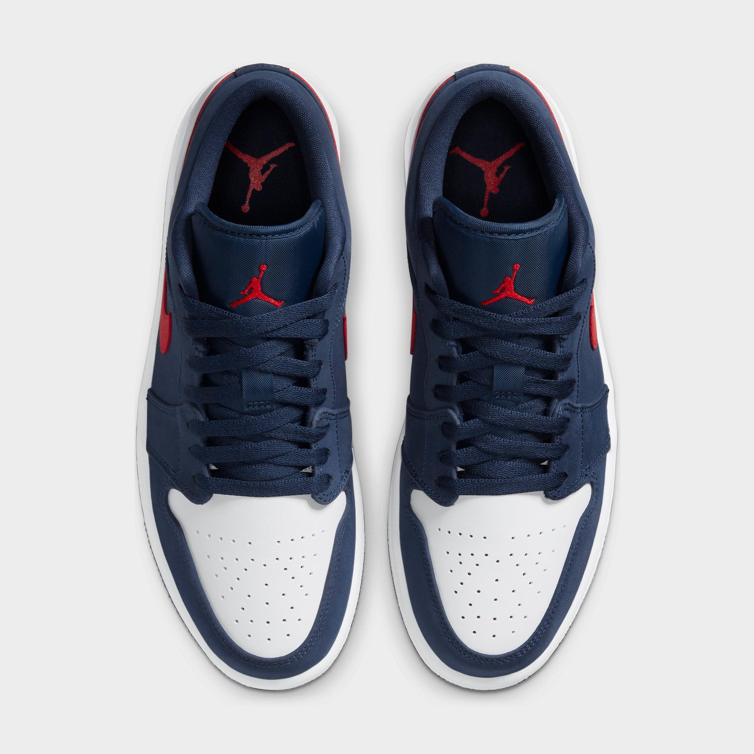 red white and blue retro 1