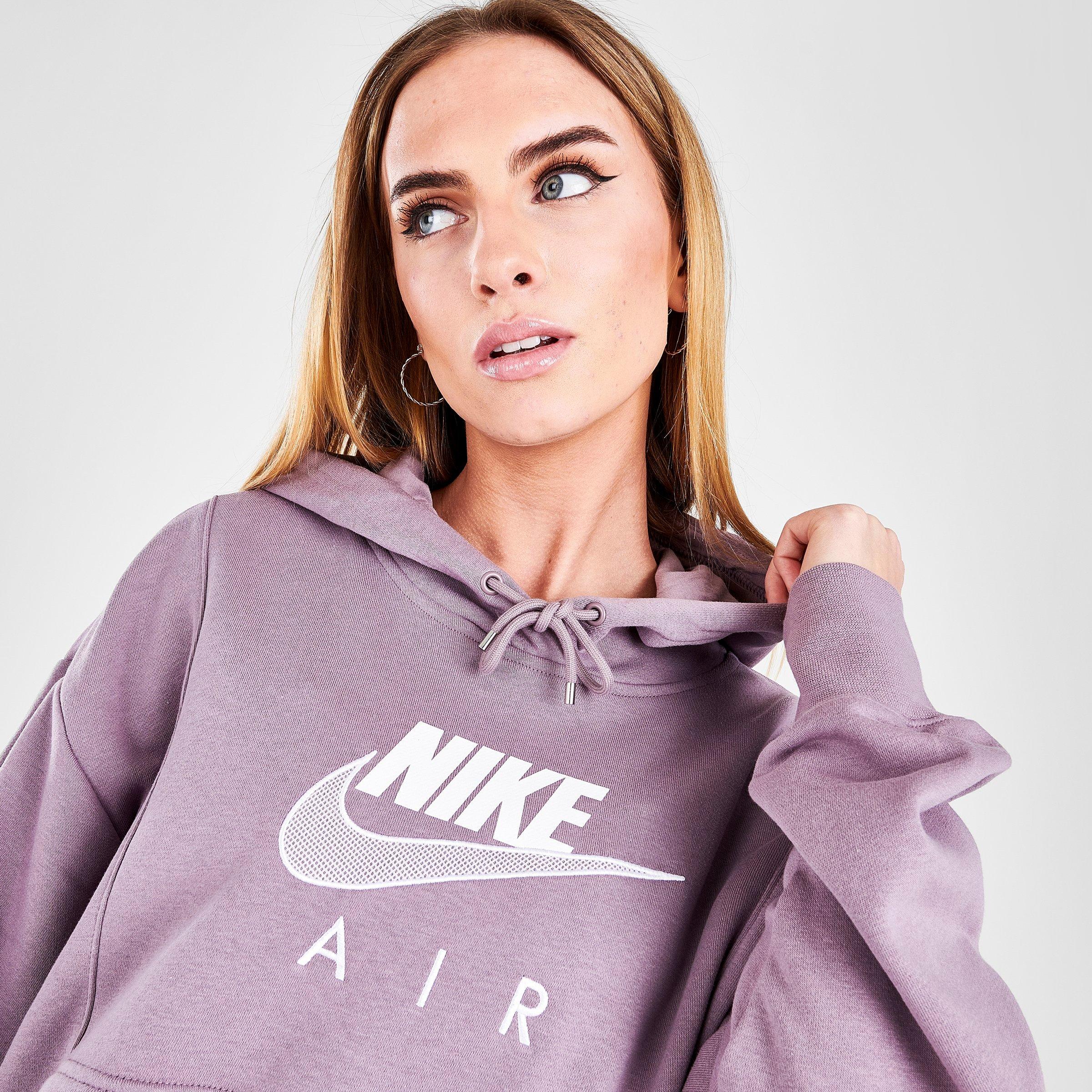 purple nike air hoodie