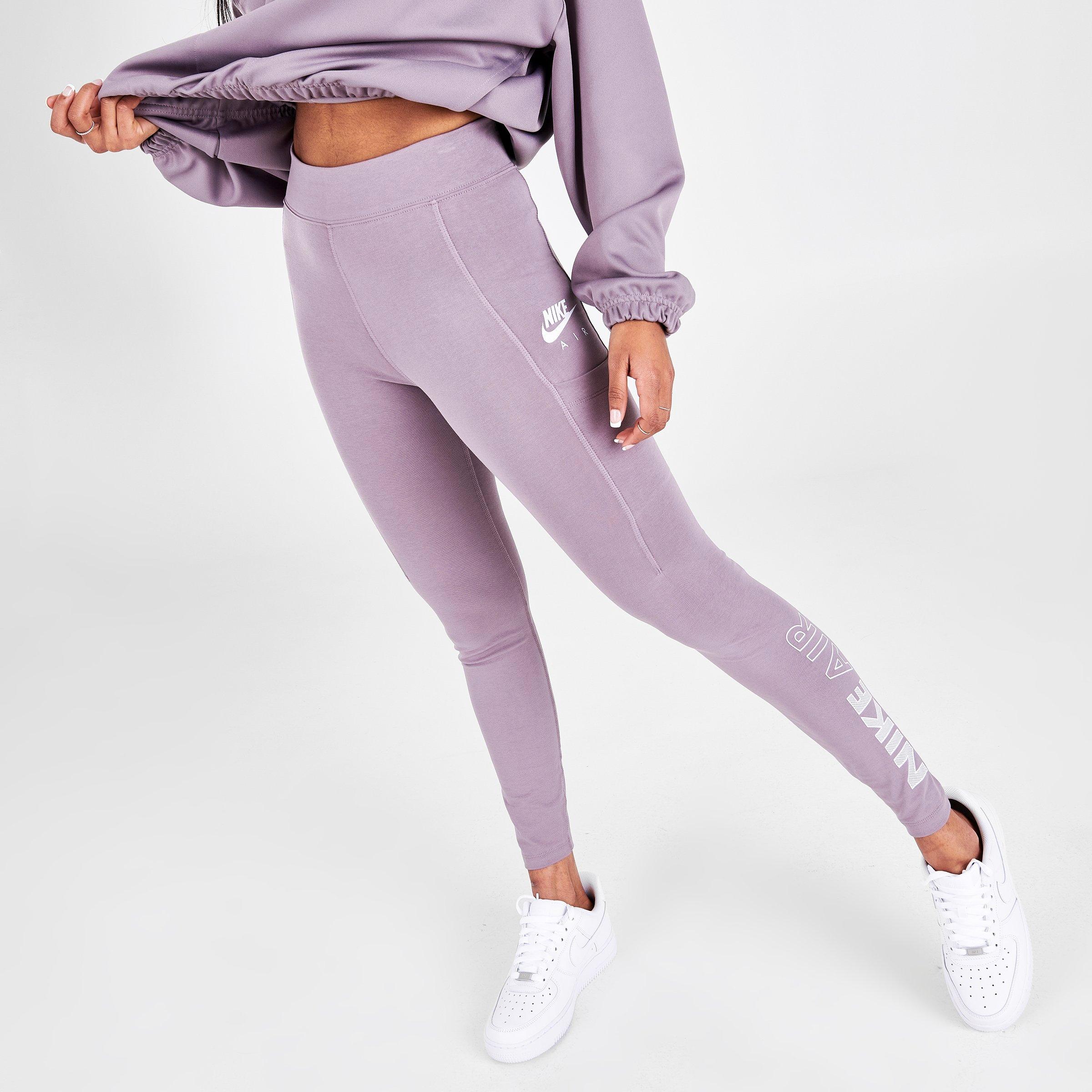 nike air purple leggings