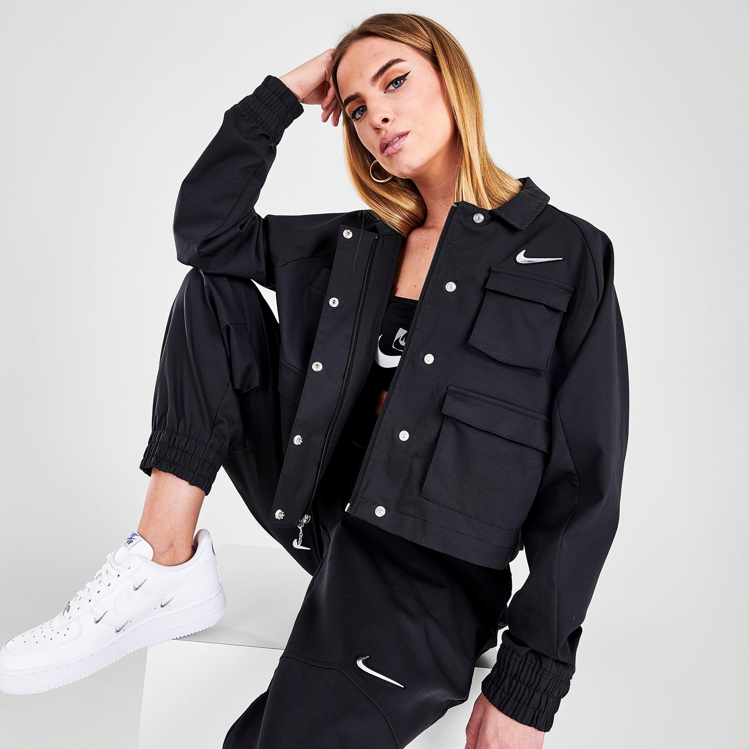 sportswear swoosh crop jacket