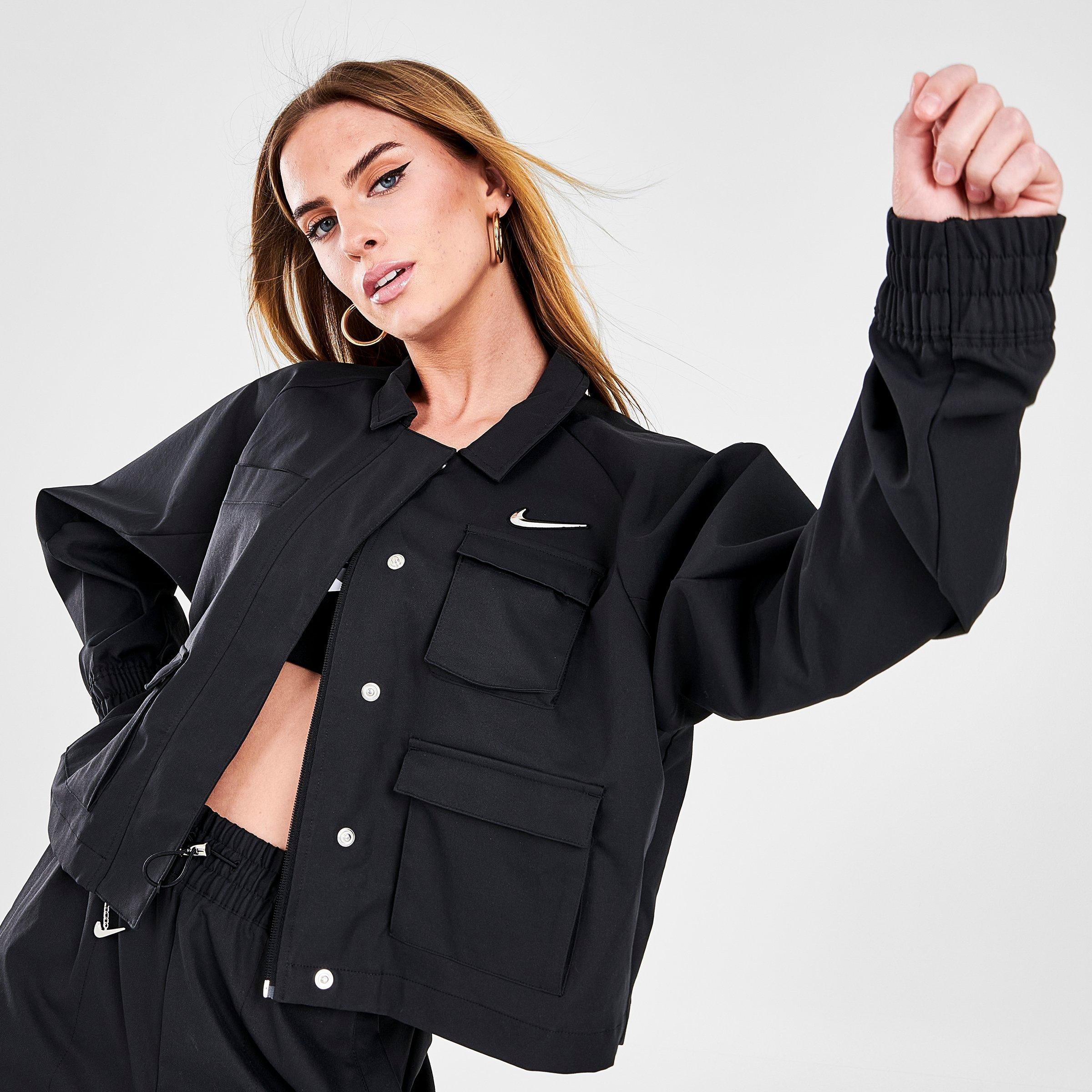 nike women's swoosh jacket