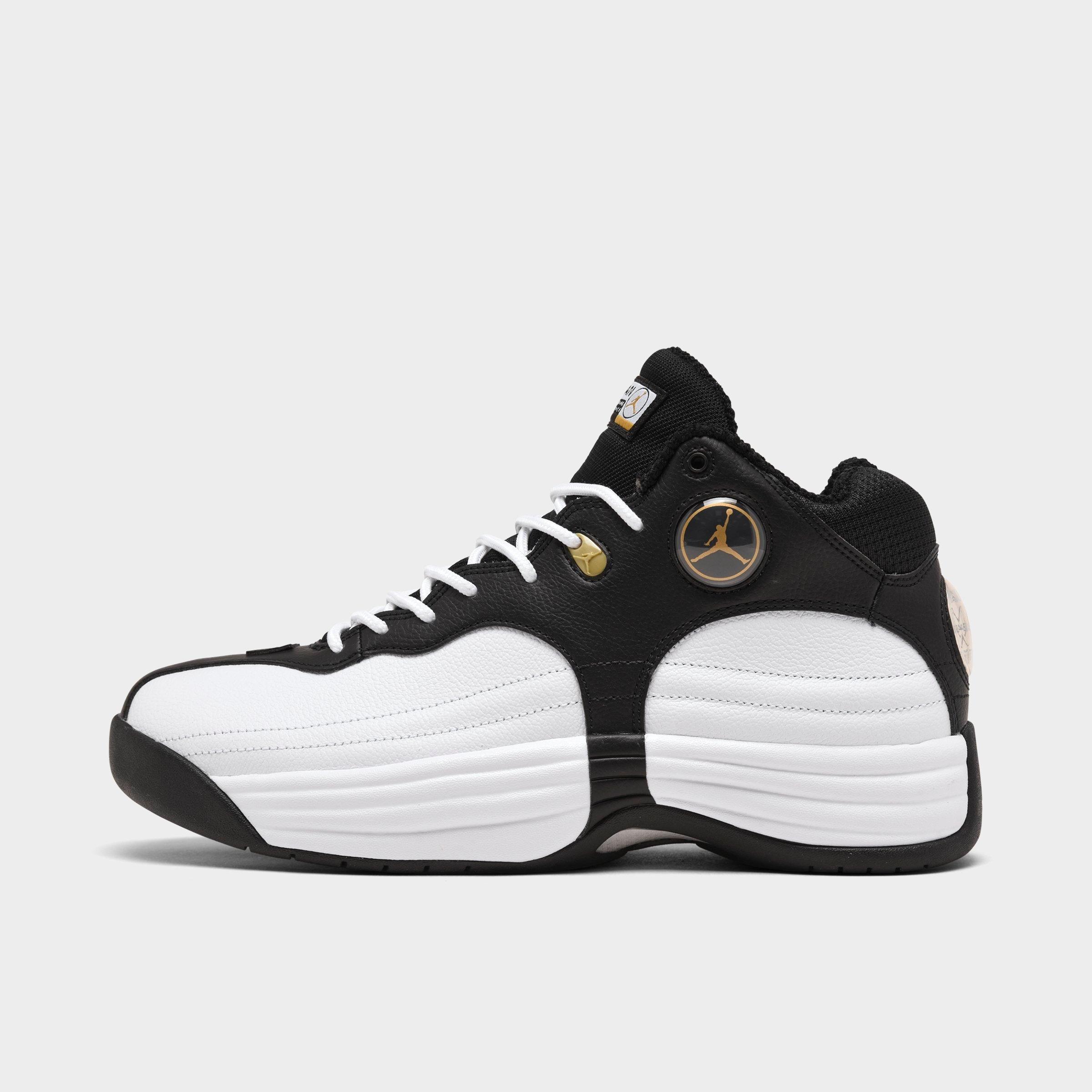 black and gold jordans finish line