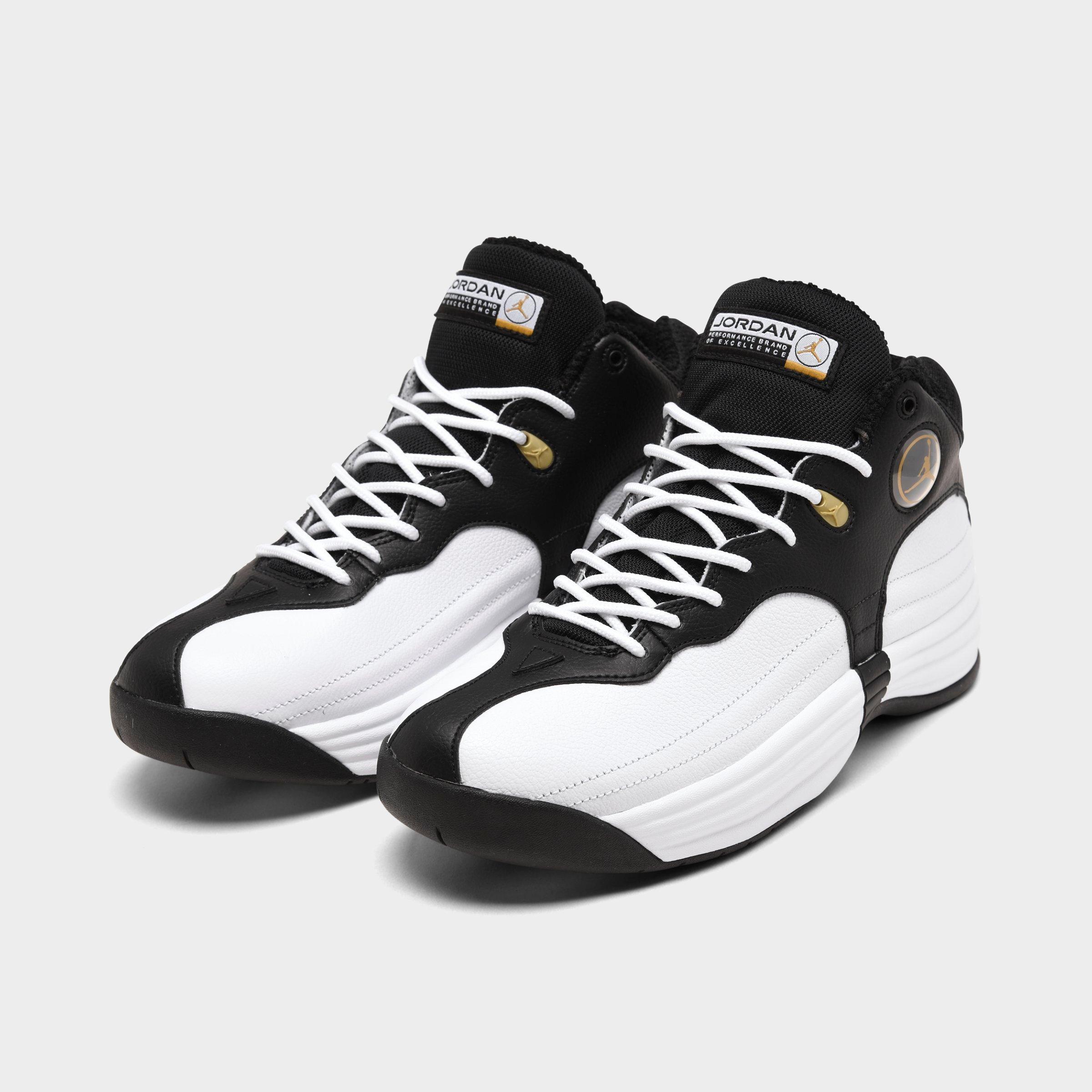 jordan jumpman team 1 white and black