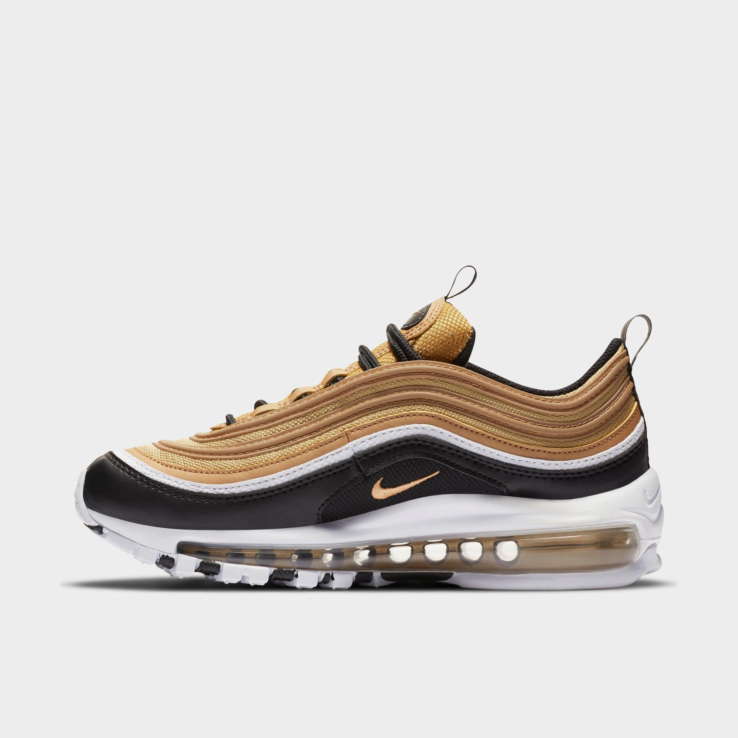 black and gold air max kids