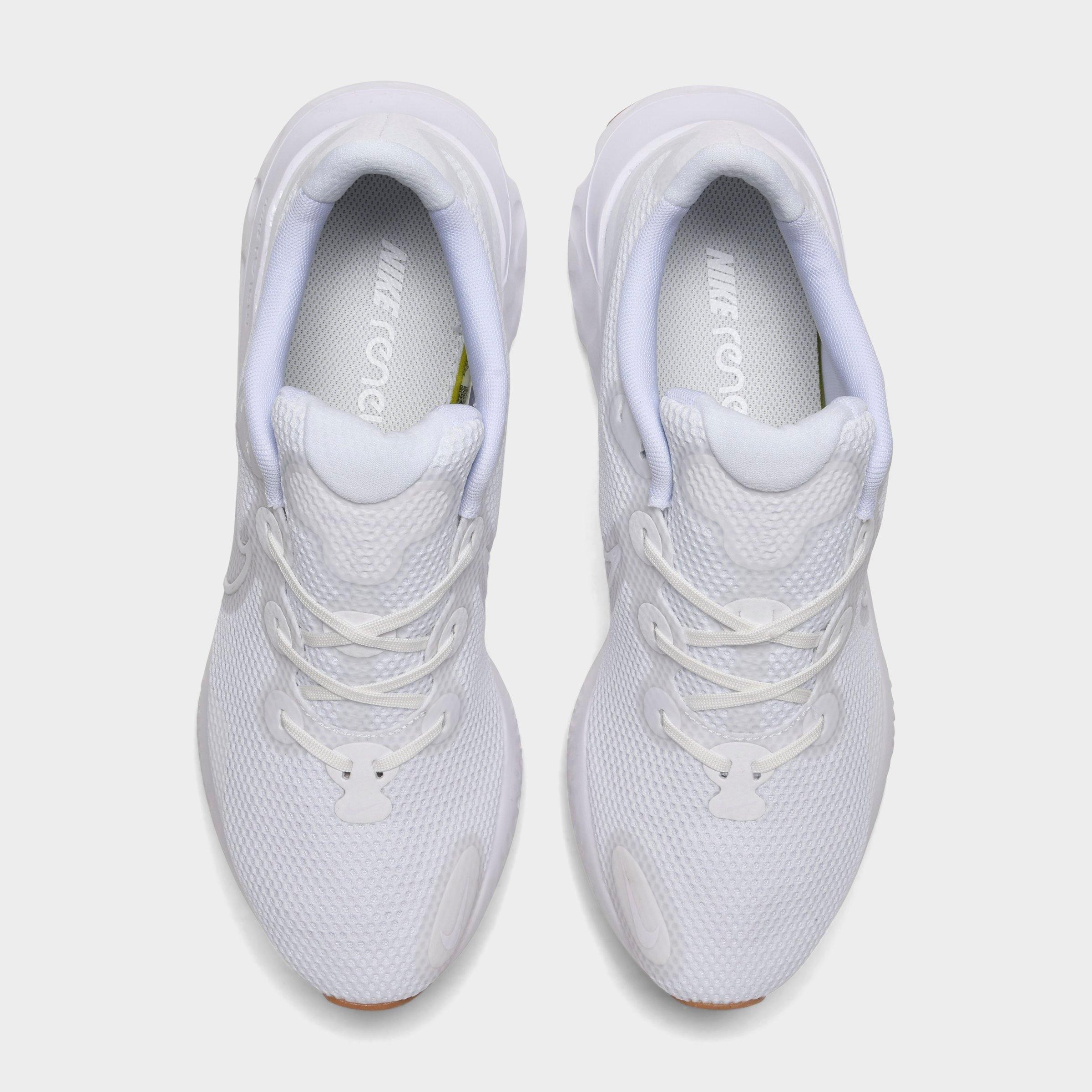 nike renew all white