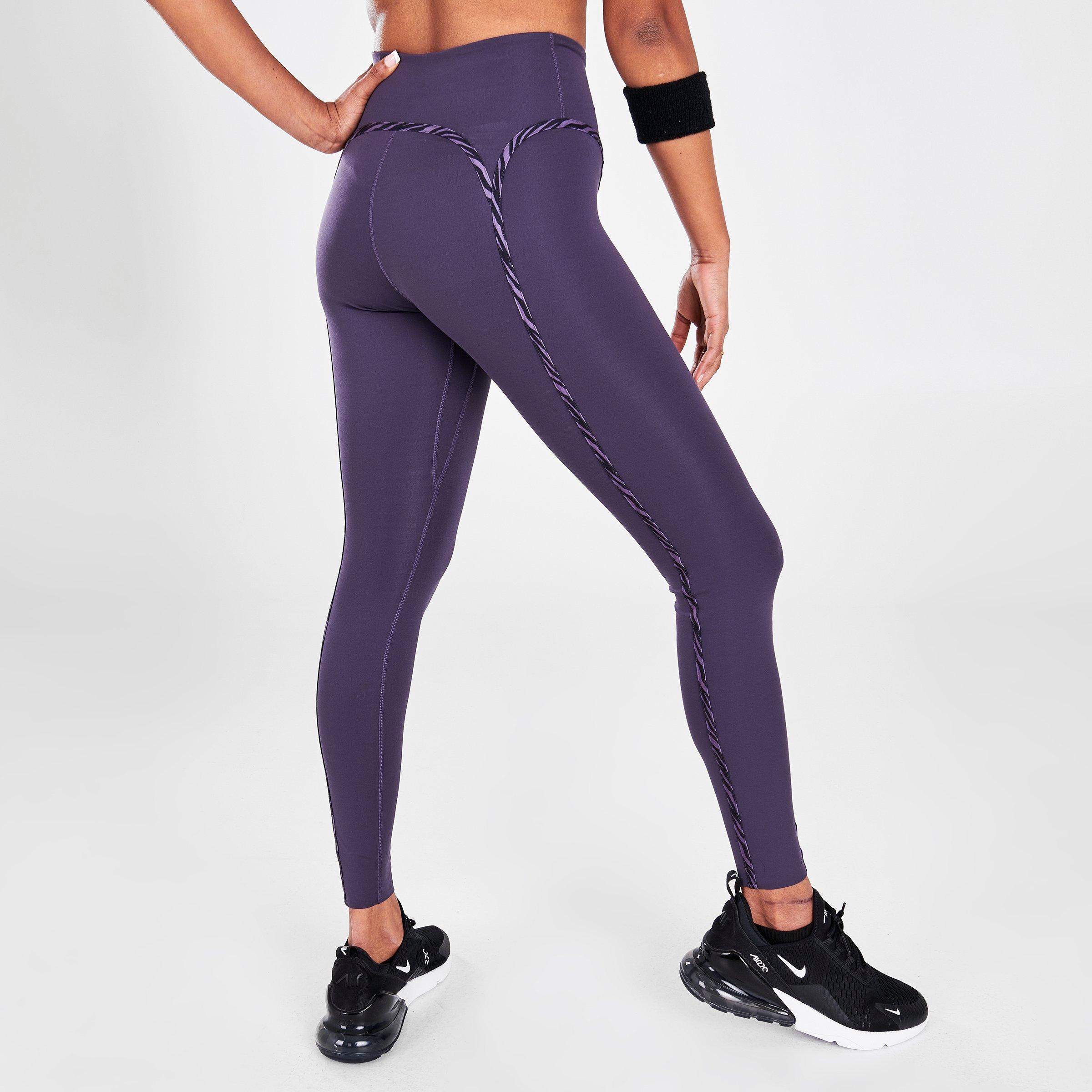 nike training icon clash one tight luxe leggings in black