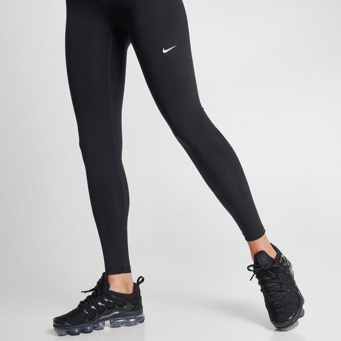 Nike Women's Leg-A-See Just Do It Leggings Black White Size Xs