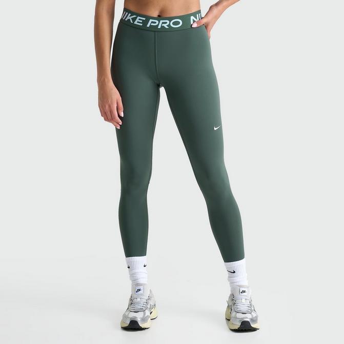 Women s Nike Pro 365 High Waisted 7 8 Mesh Panel Leggings