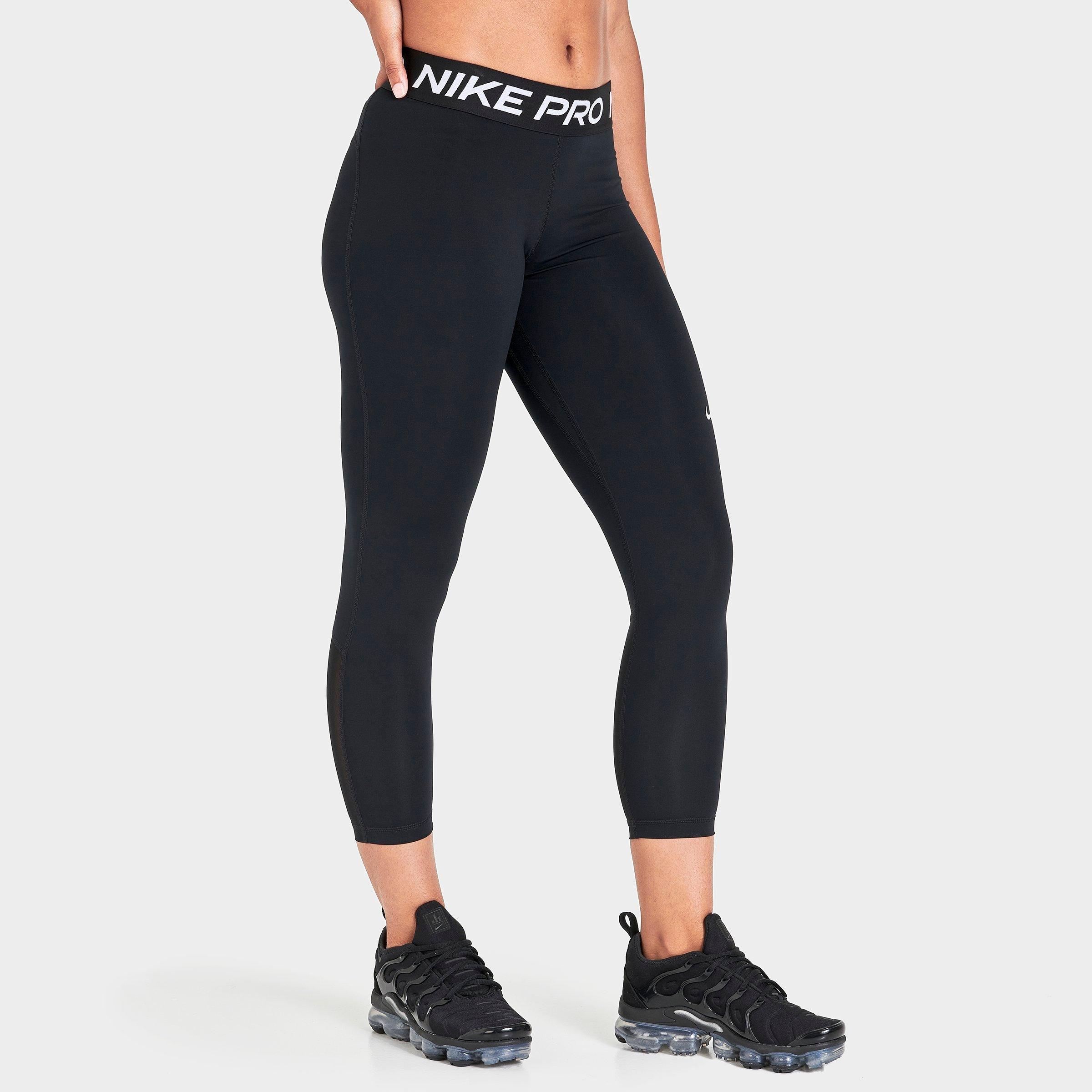 Women's Nike Pro 365 Mid-Rise Crop Leggings