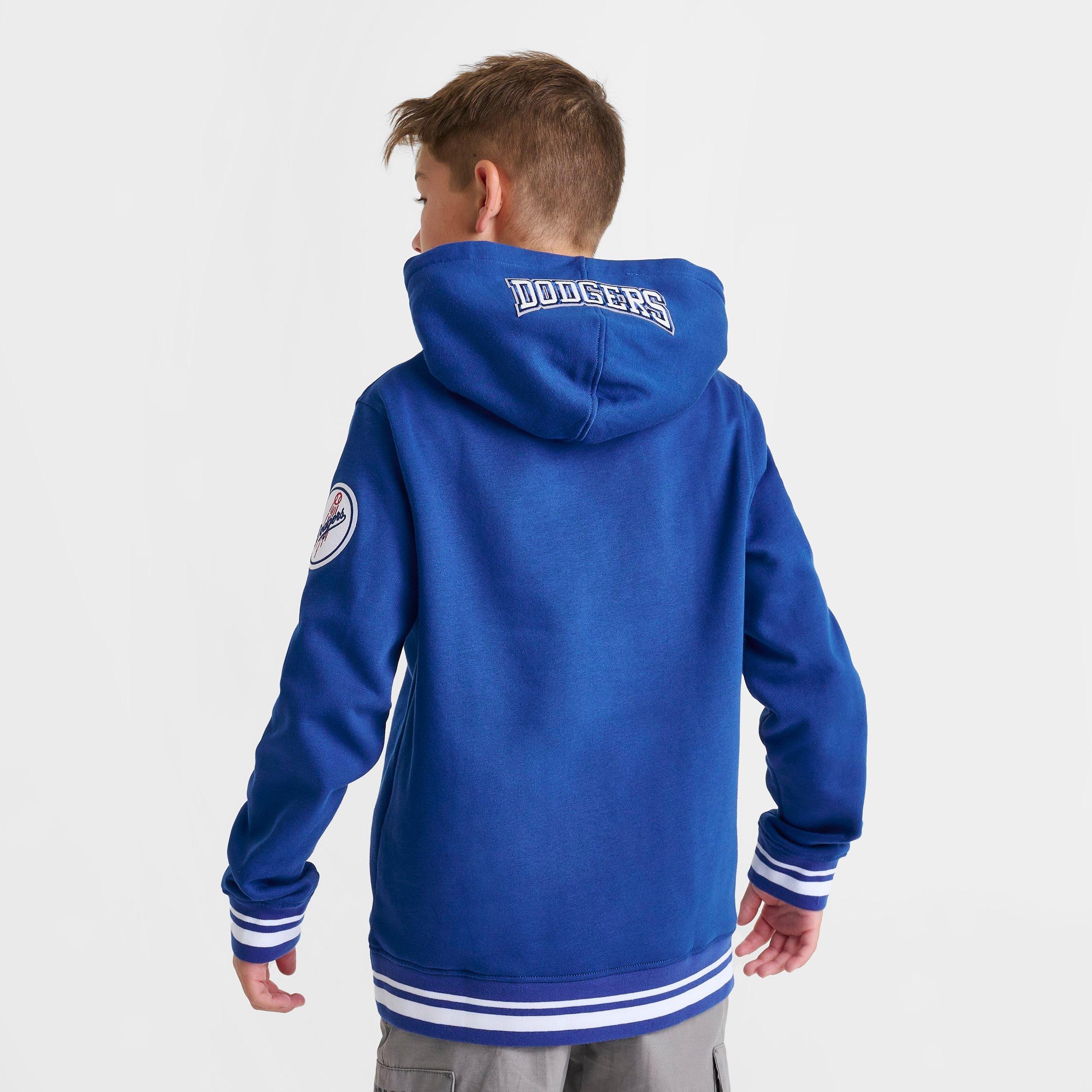 Big Kids' Pro Standard Los Angeles Dodgers MLB Emblem Pullover Hoodie