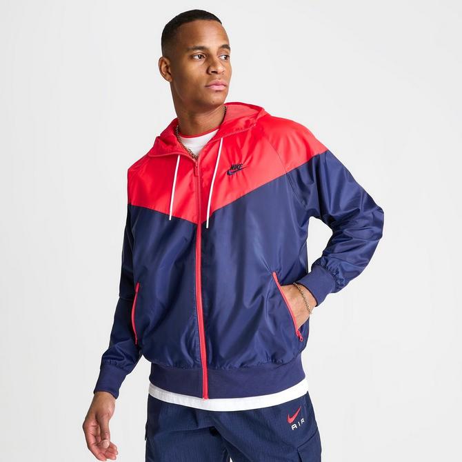 Nike woven hot sale hooded jacket