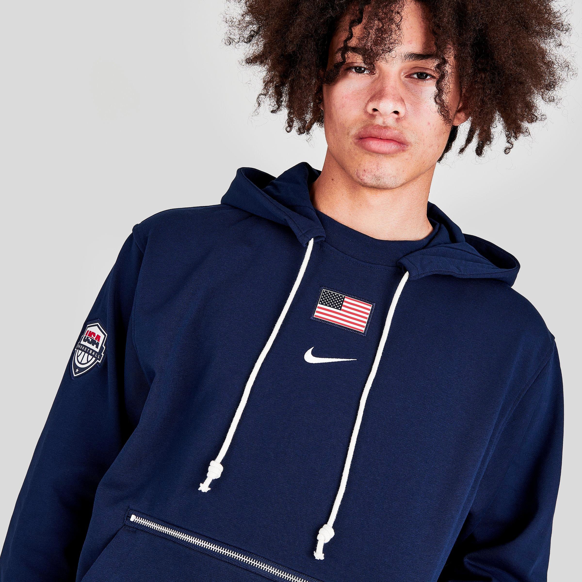 Republik følelse give Men's Nike Standard Issue Team USA Basketball Pullover Hoodie| Finish Line