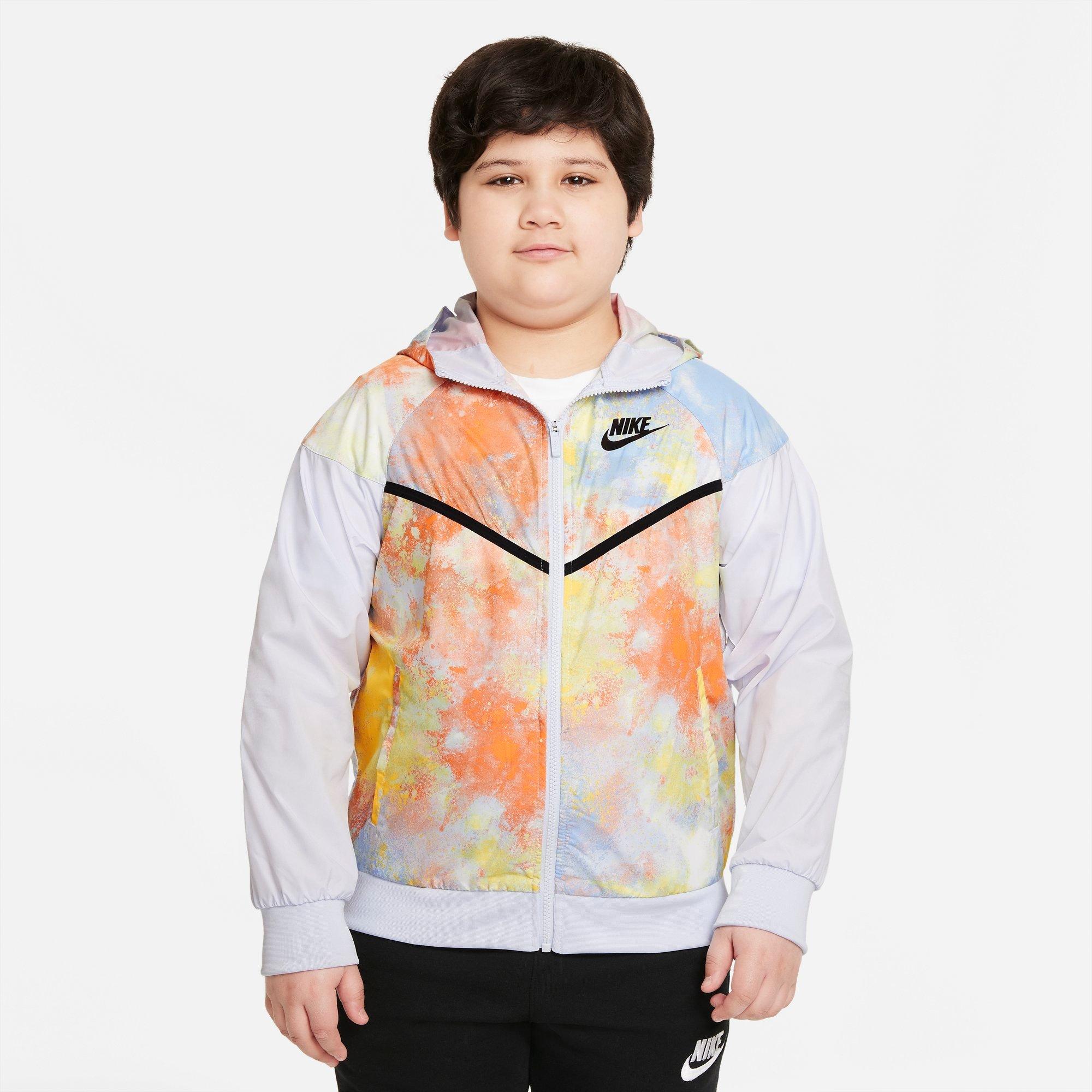 Kids Nike Sportswear Tie Dye Windrunner