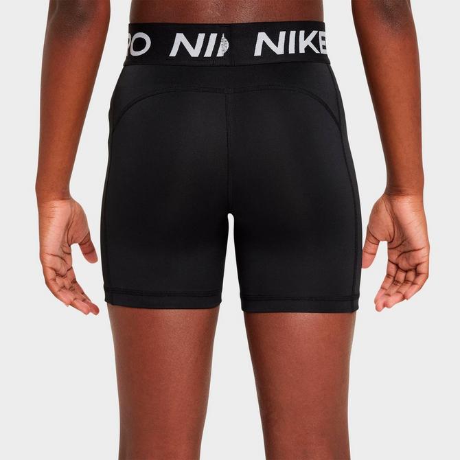 Girls Big Kids Nike Pro High Waisted Bike Shorts