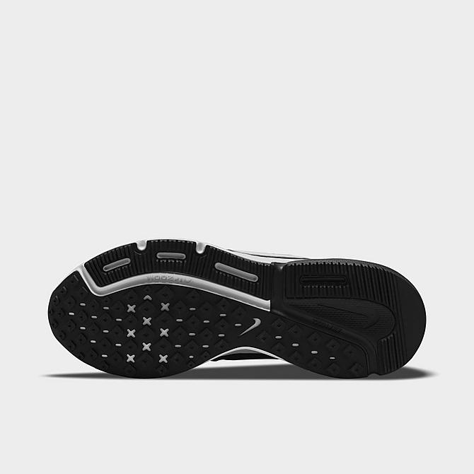 Bottom view of Men's Nike Zoom Prevail Running Shoes in Black/White Click to zoom