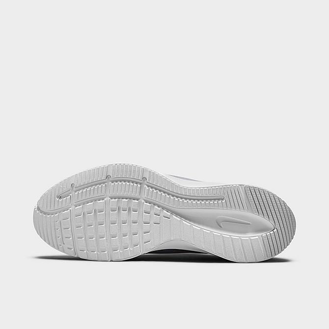 Bottom view of Women's Nike Quest 4 Running Shoes in White/Photon Dust/Metallic Silver Click to zoom