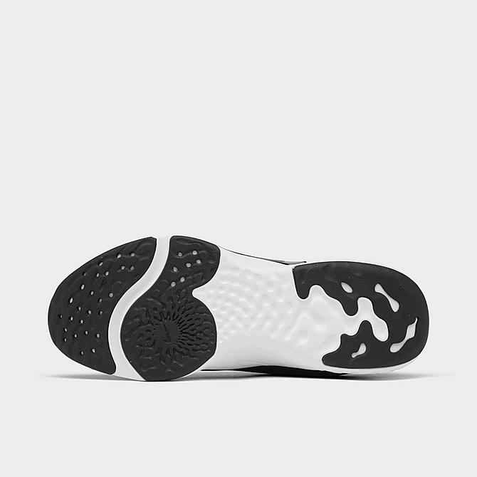 Bottom view of Women's Nike Renew In-Season TR 11 Training Shoes in Black/White Click to zoom