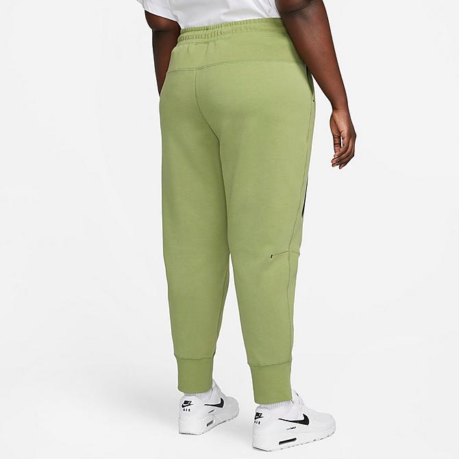 Product 3 view of Women's Nike Sportswear Tech Fleece Jogger Pants (Plus Size) in Alligator Click to zoom