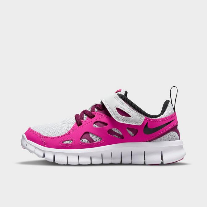 Girls' Little Kids' Nike Free Run 2 Running Shoes Finish Line