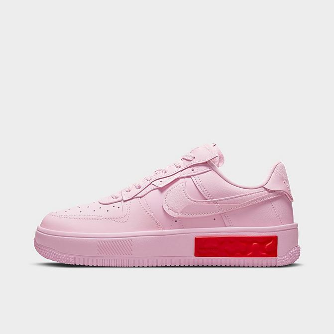 Right view of Women's Nike Air Force 1 Fontanka Casual Shoes in Pink Foam/University Red/Black/Pink Foam Click to zoom