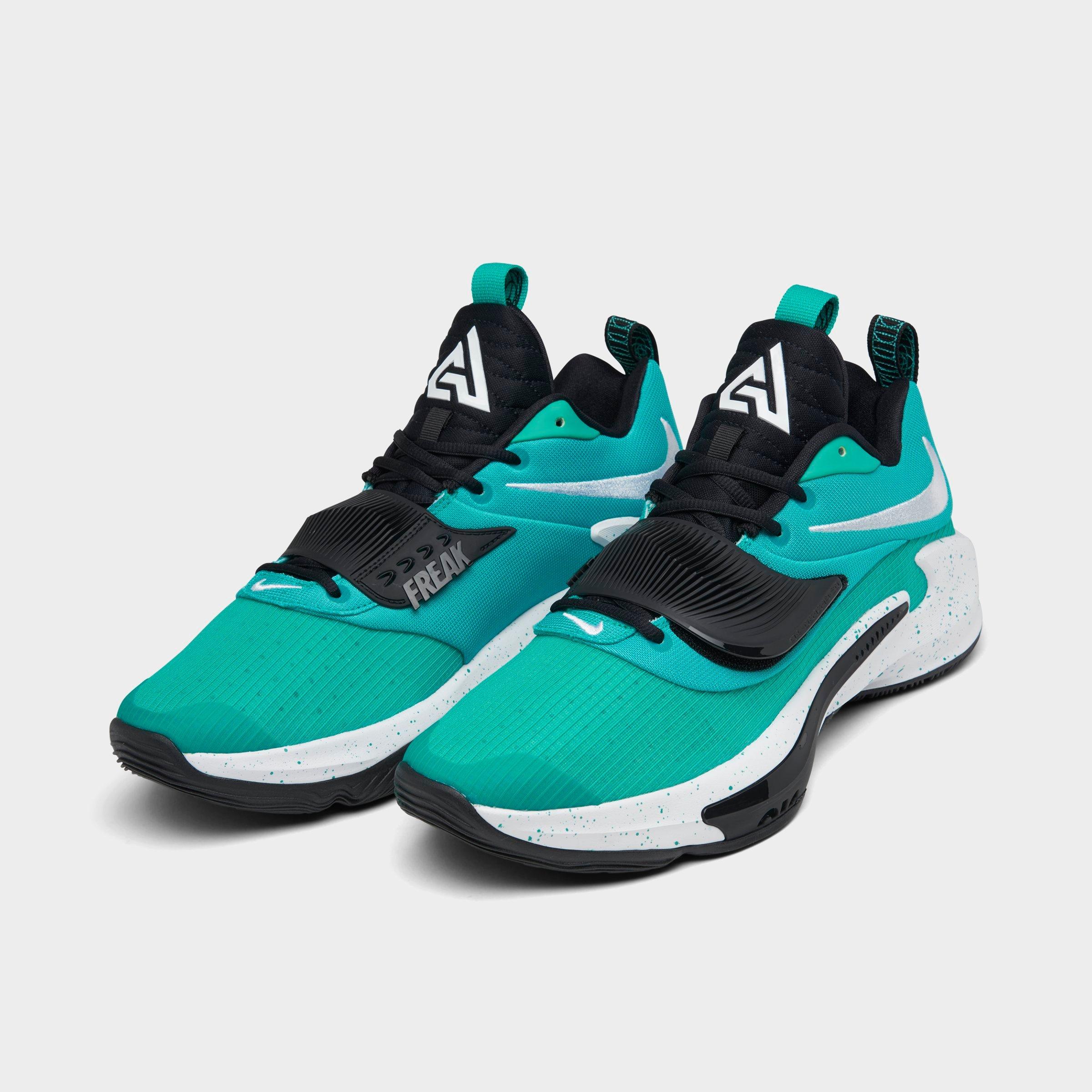 Nike Zoom Freak 3 (Team) Clear Jade Basketball Shoe DA7845  display picture 1