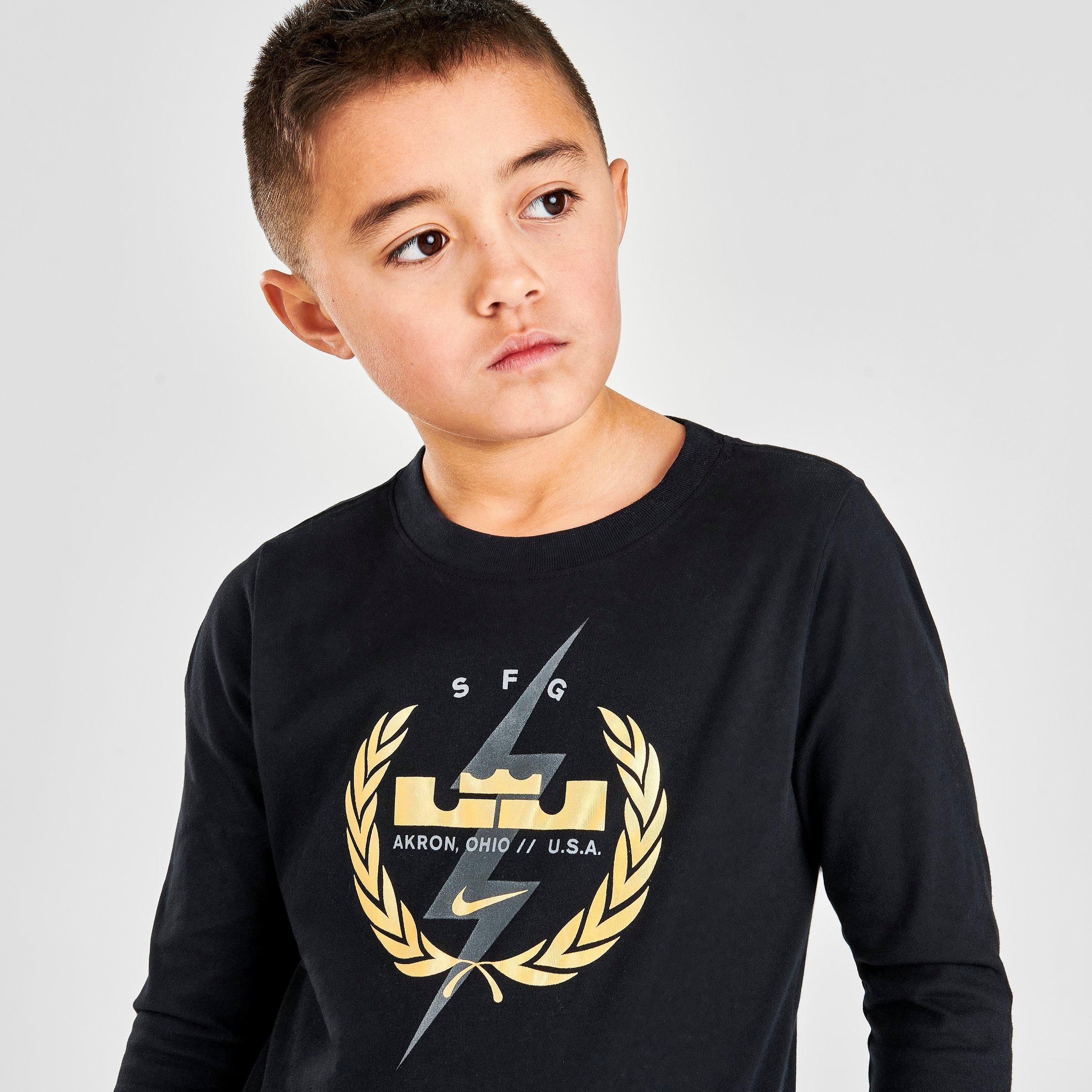 boys dri fit long sleeve shirts