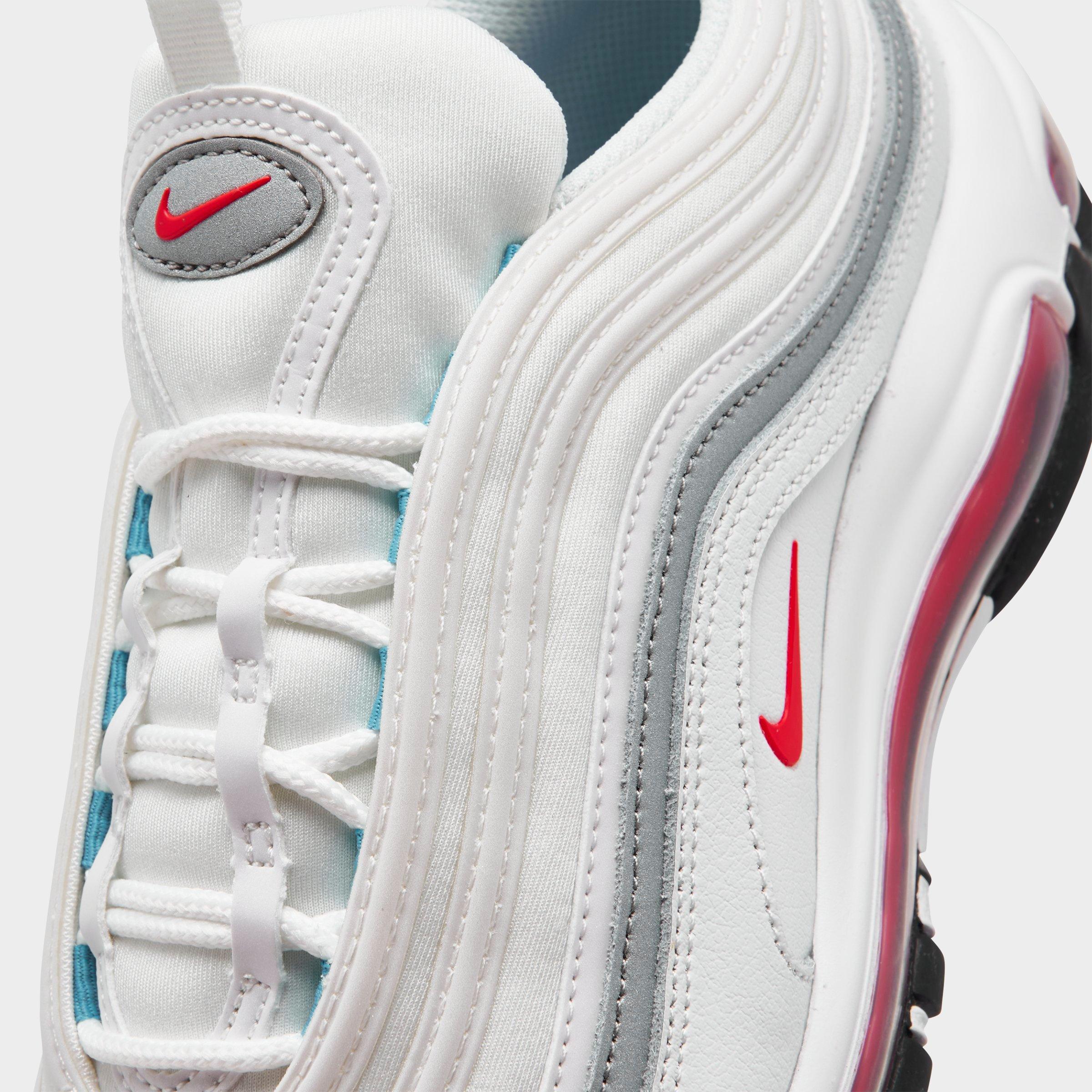 nike air max 97 blue red and white