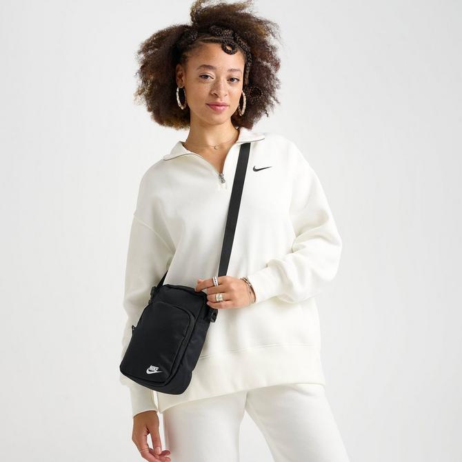 Nike WMNS Futura Luxe Crossbody Bag Black - BLACK/BLACK/WHITE