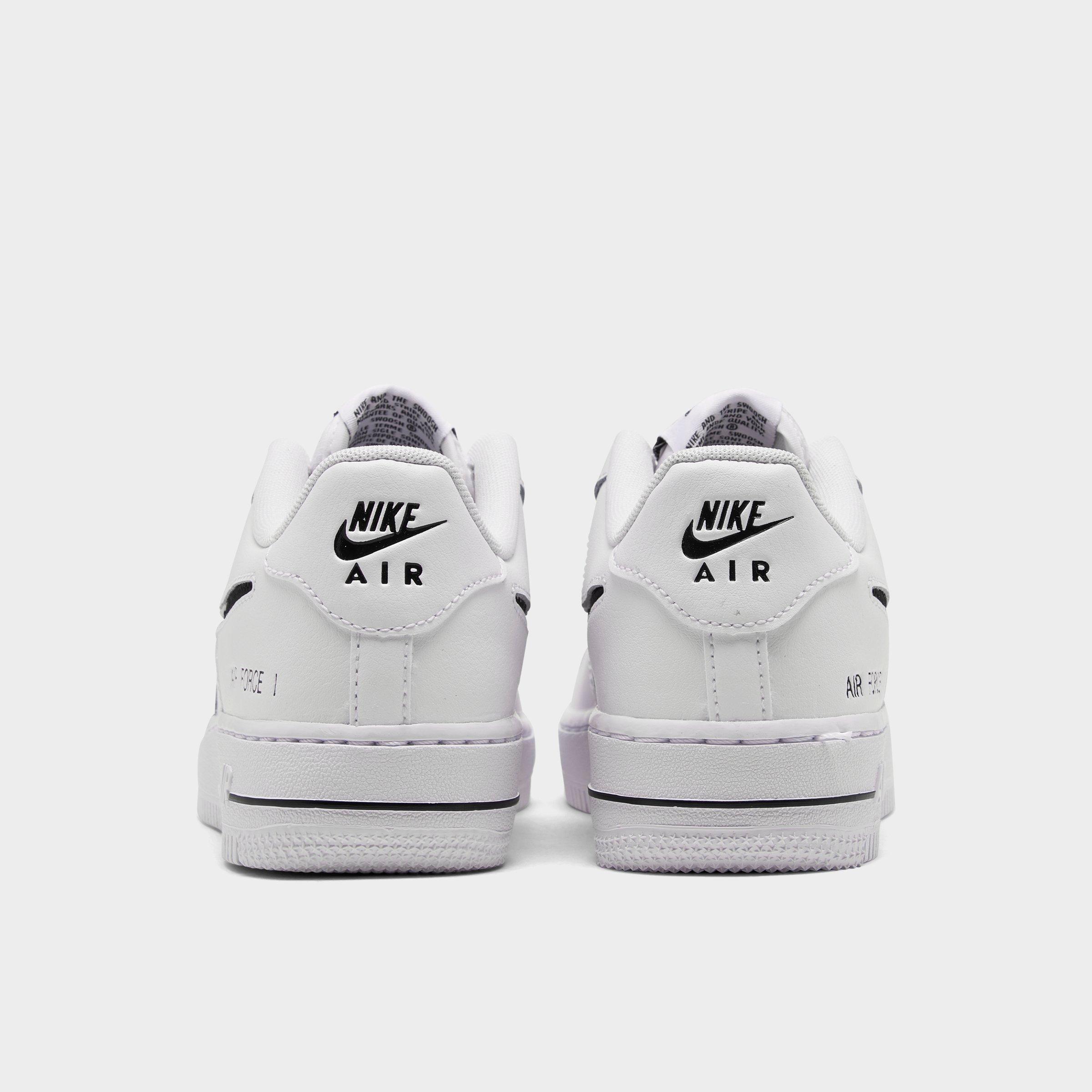 nike air force 1 white low kids