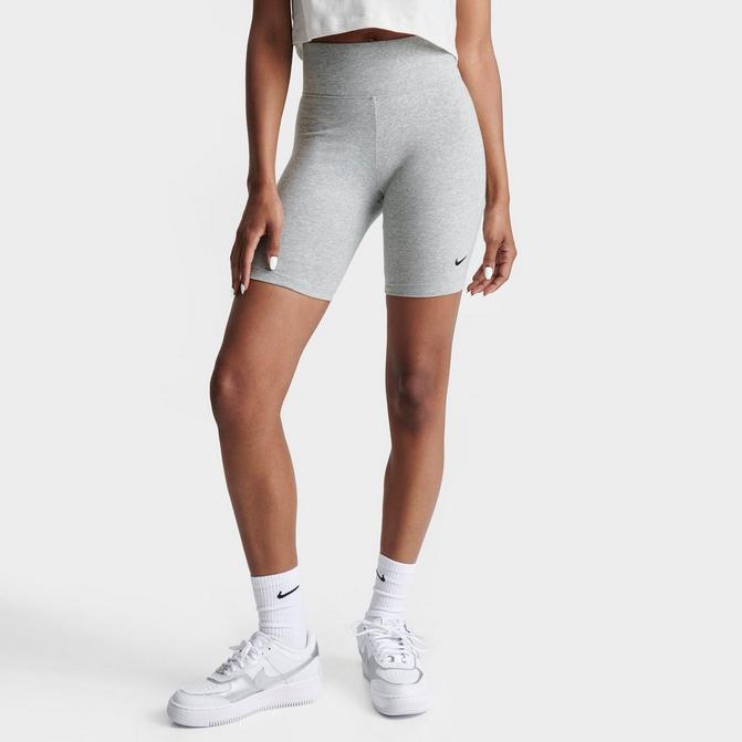 Nike grey 2024 biker shorts