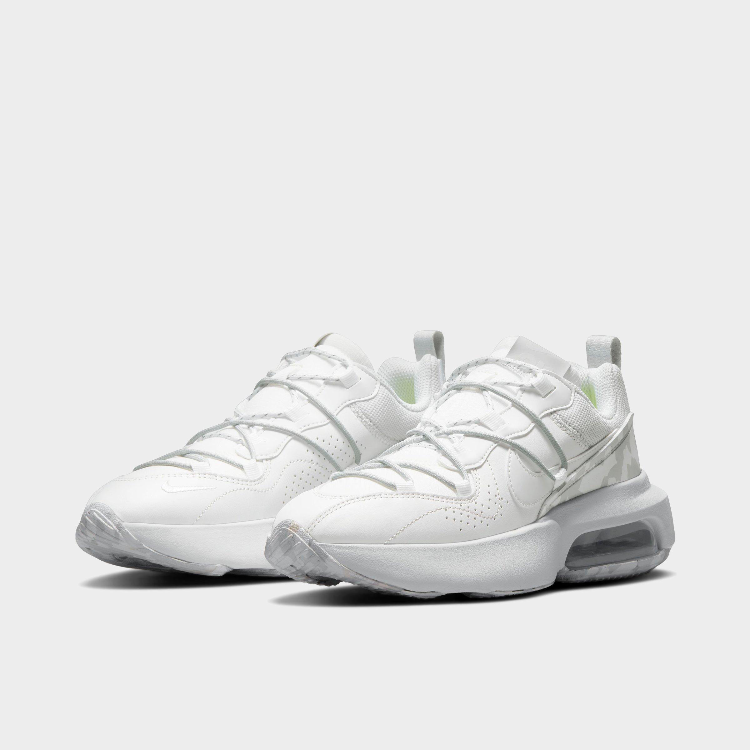 finish line all white air max