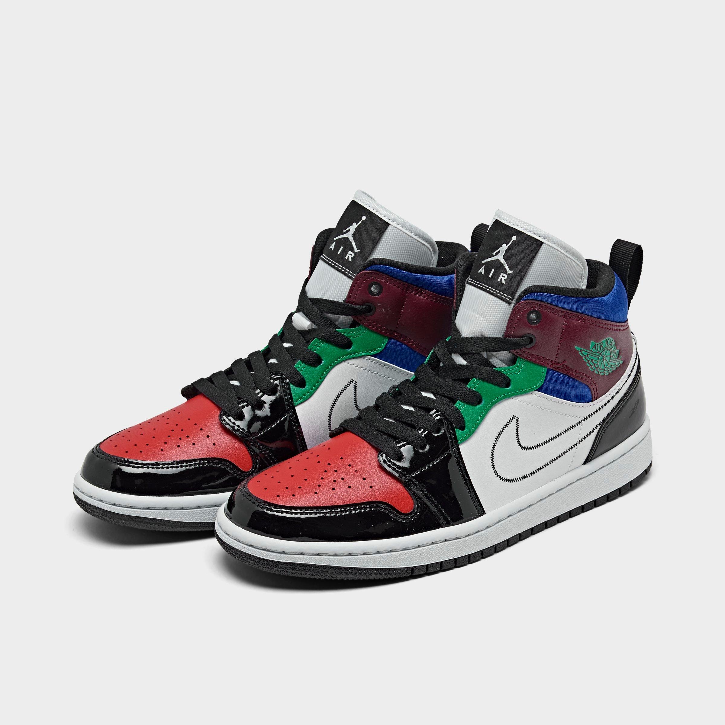 women's air jordan 1 retro high premium casual shoes