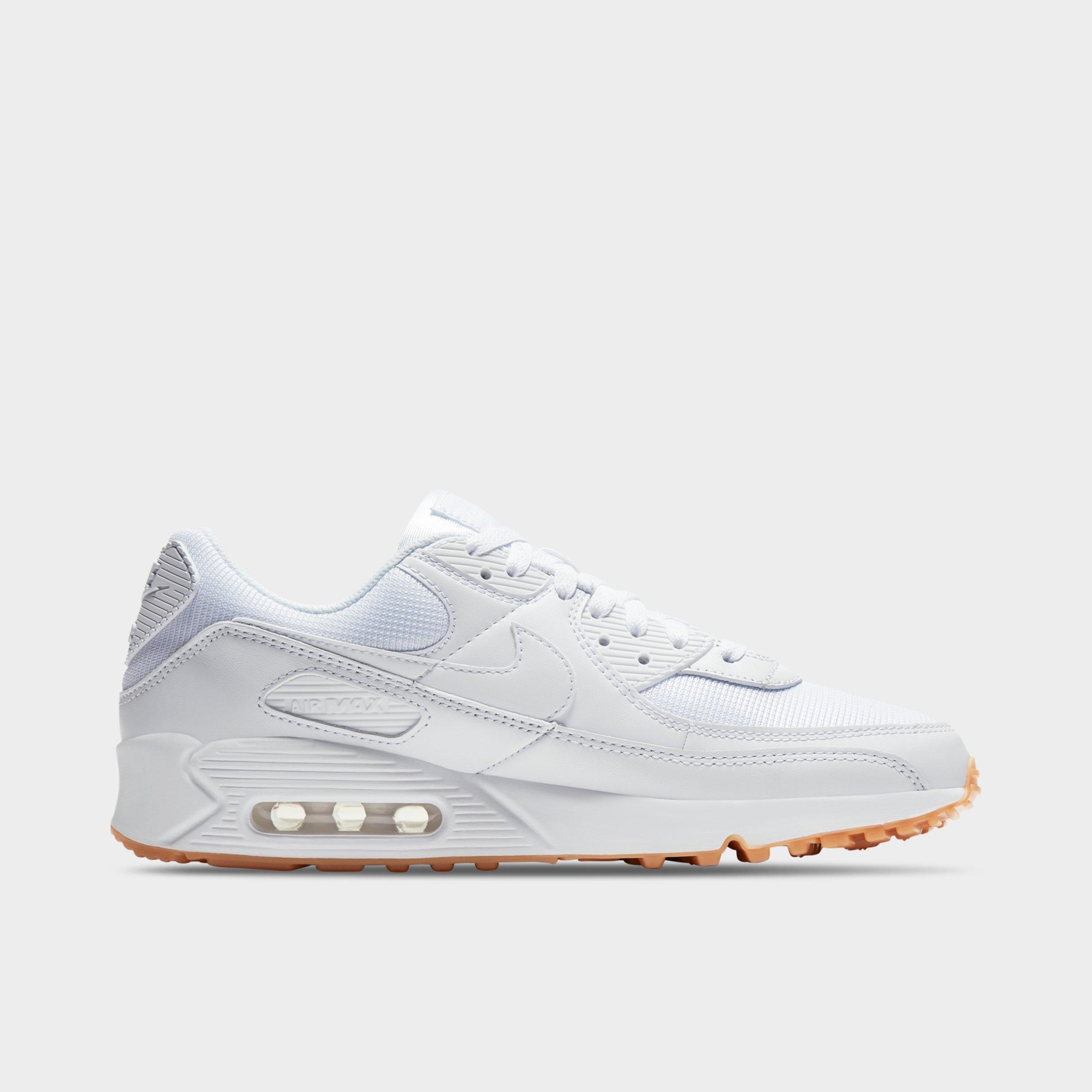 nike air max 90 white gum sole