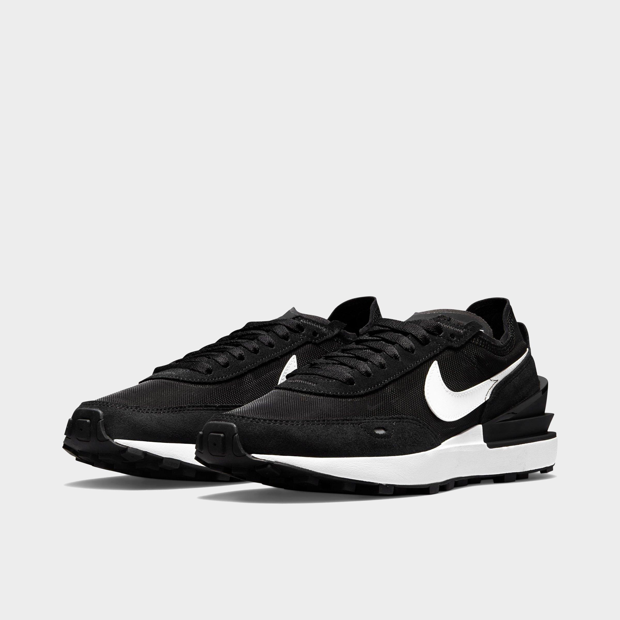 nike waffle one womens black