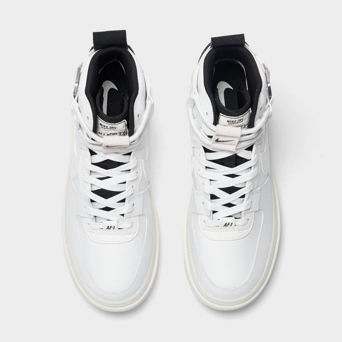 Nike: White Air Force 1 High Utility 2.0 High Sneakers