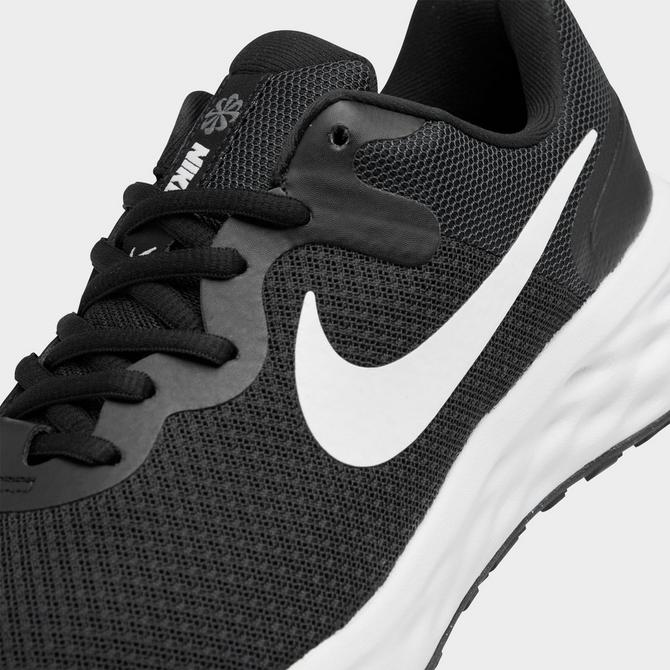 Womens black and outlet white nike running shoes