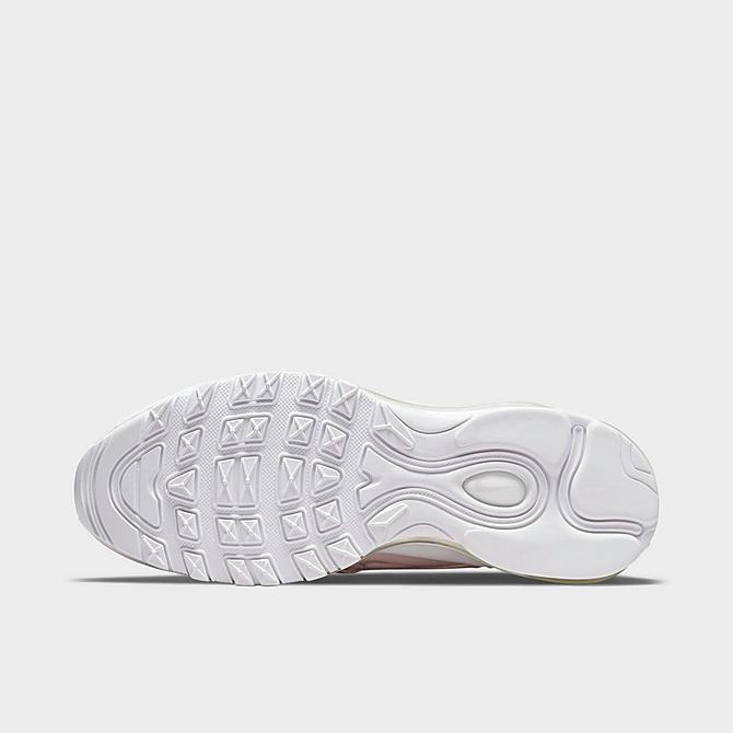 Bottom view of Women's Nike Air Max 97 LX Casual Shoes in Venice/White/Venice Click to zoom