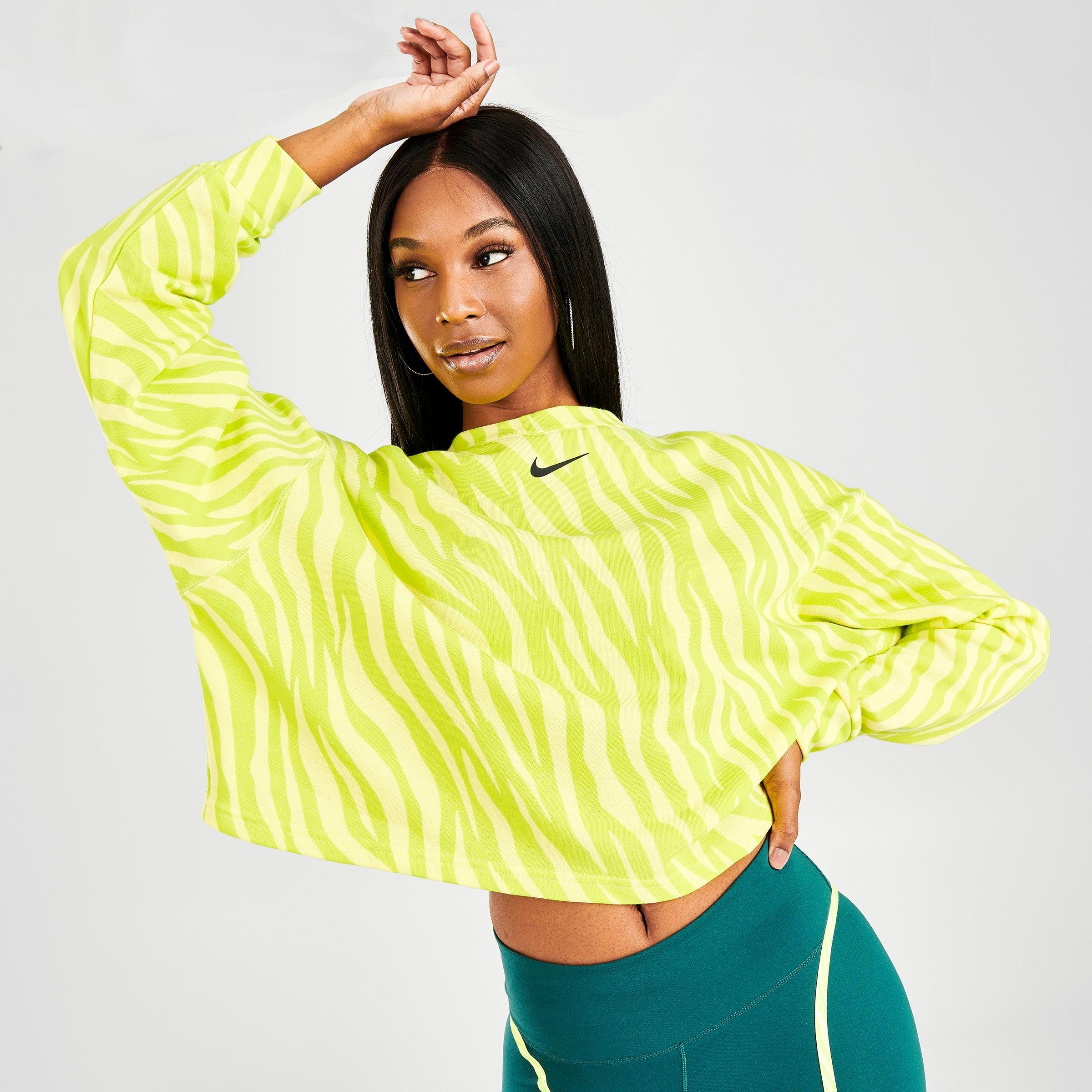 light yellow nike crewneck