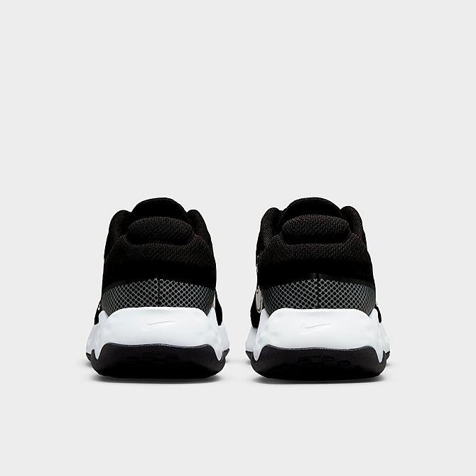 Left view of Women's Nike Renew Ride 3 Road Running Shoes in Black/White/Dark Smoke Grey/Smoke Grey Click to zoom