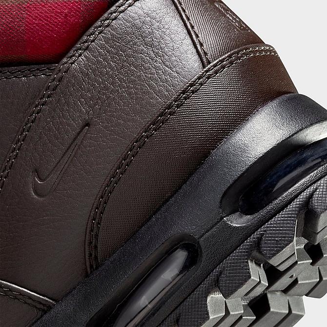 Front view of Men's Nike Air Max Goadome SE Boots in Shadow Brown/Black/Shadow Brown Click to zoom