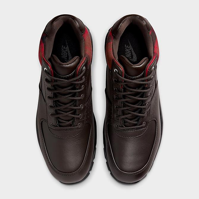 Back view of Men's Nike Air Max Goadome SE Boots in Shadow Brown/Black/Shadow Brown Click to zoom