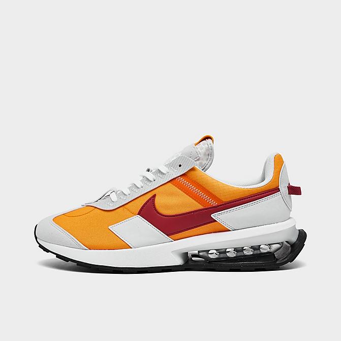 Right view of Men's Nike Air Max Pre-Day Casual Shoes in Kumquat/Pomegranate/Photon Dust/White Click to zoom