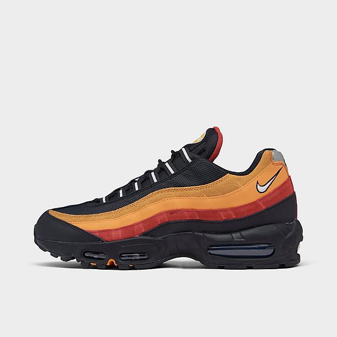 Right view of Men's Nike Air Max 95 Raygun Casual Shoes in Black/Cosmic Clay/Kumquat/White Click to zoom