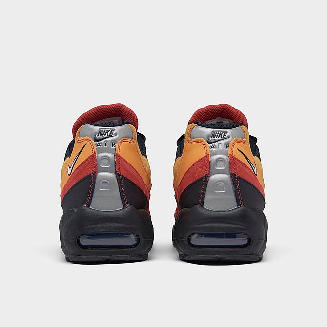 Left view of Men's Nike Air Max 95 Raygun Casual Shoes in Black/Cosmic Clay/Kumquat/White Click to zoom